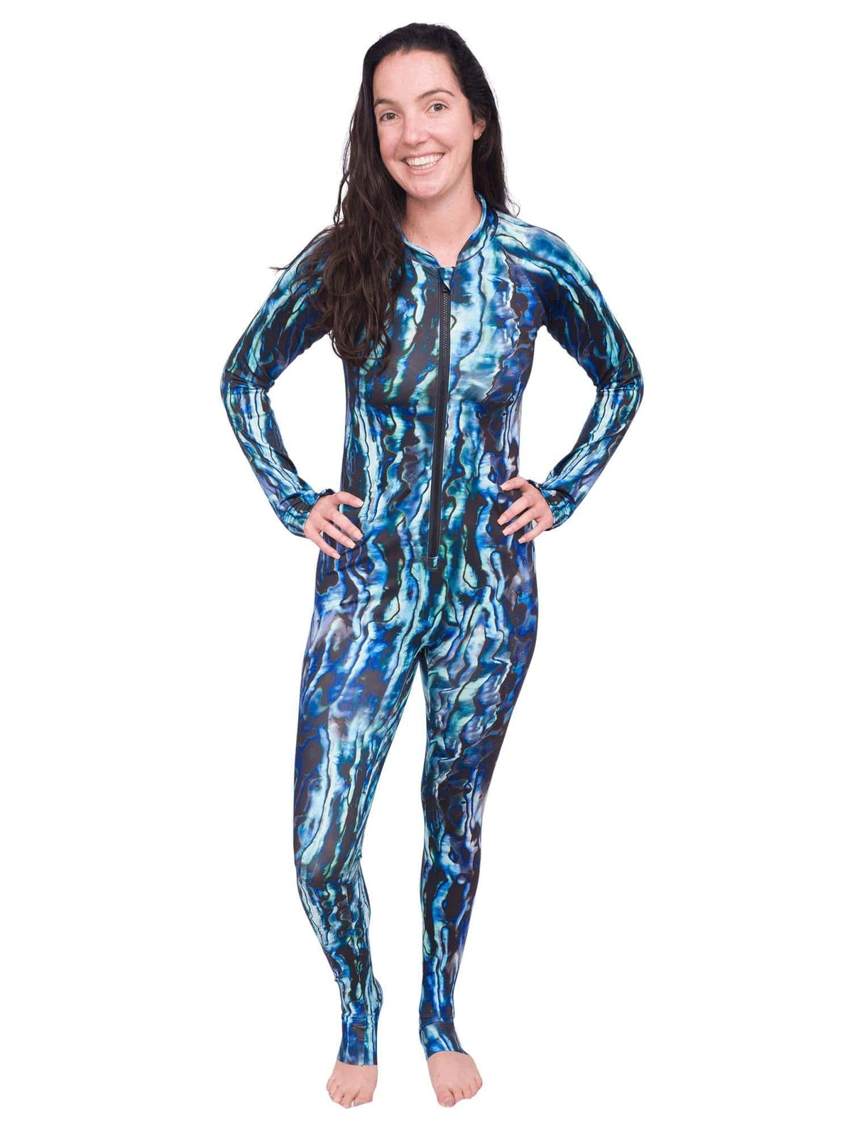 Model: Maddie is the Program &amp; Outreach Director at Debris Free Oceans and a restoration ecology educator. She is 5&#39;8&quot;, 135lbs, and wearing a size M.
