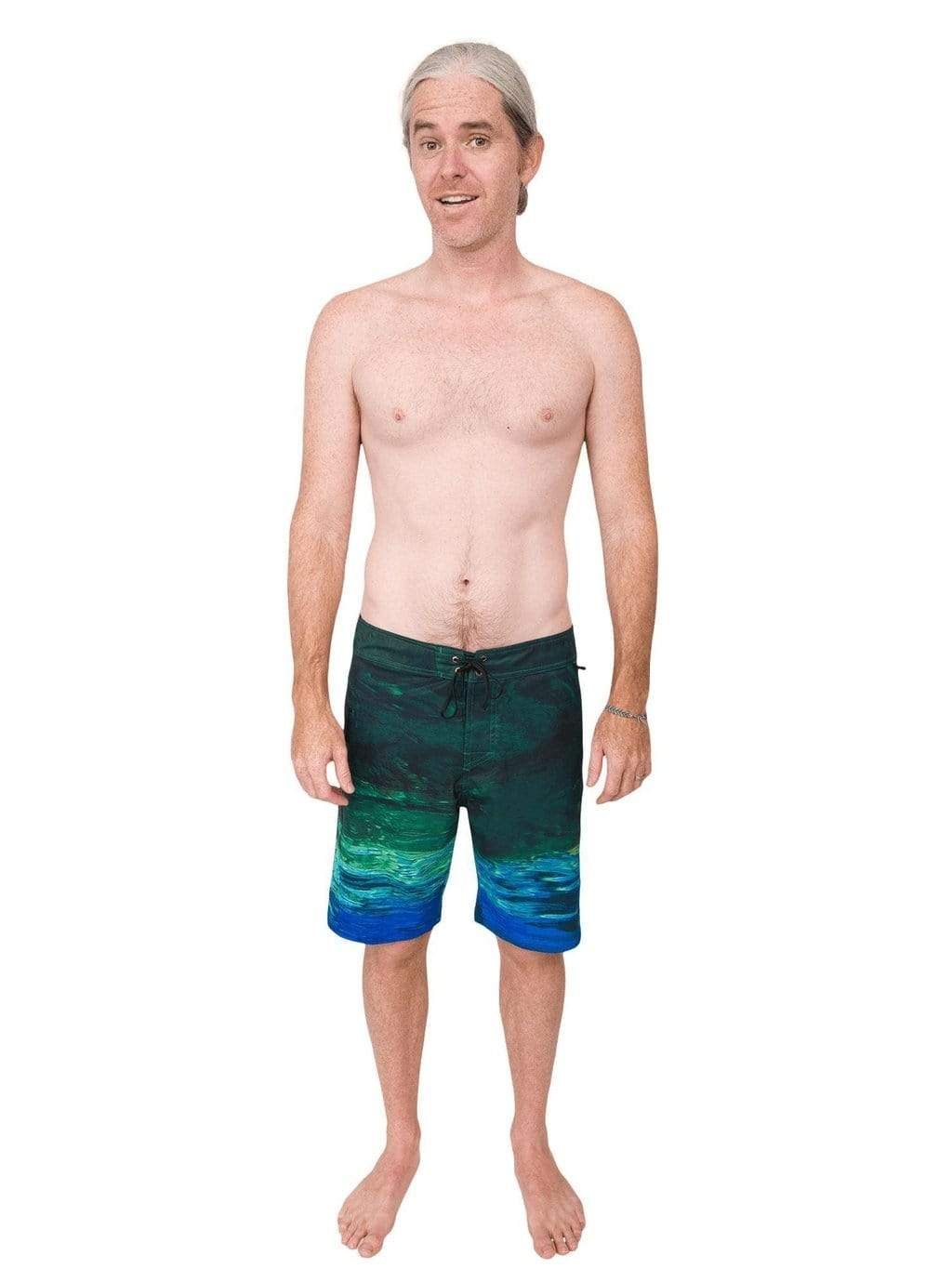 Model: Patrick is the CEO and founder of Waterlust. He is 6&#39;1, 175 lbs and is wearing a size 33.