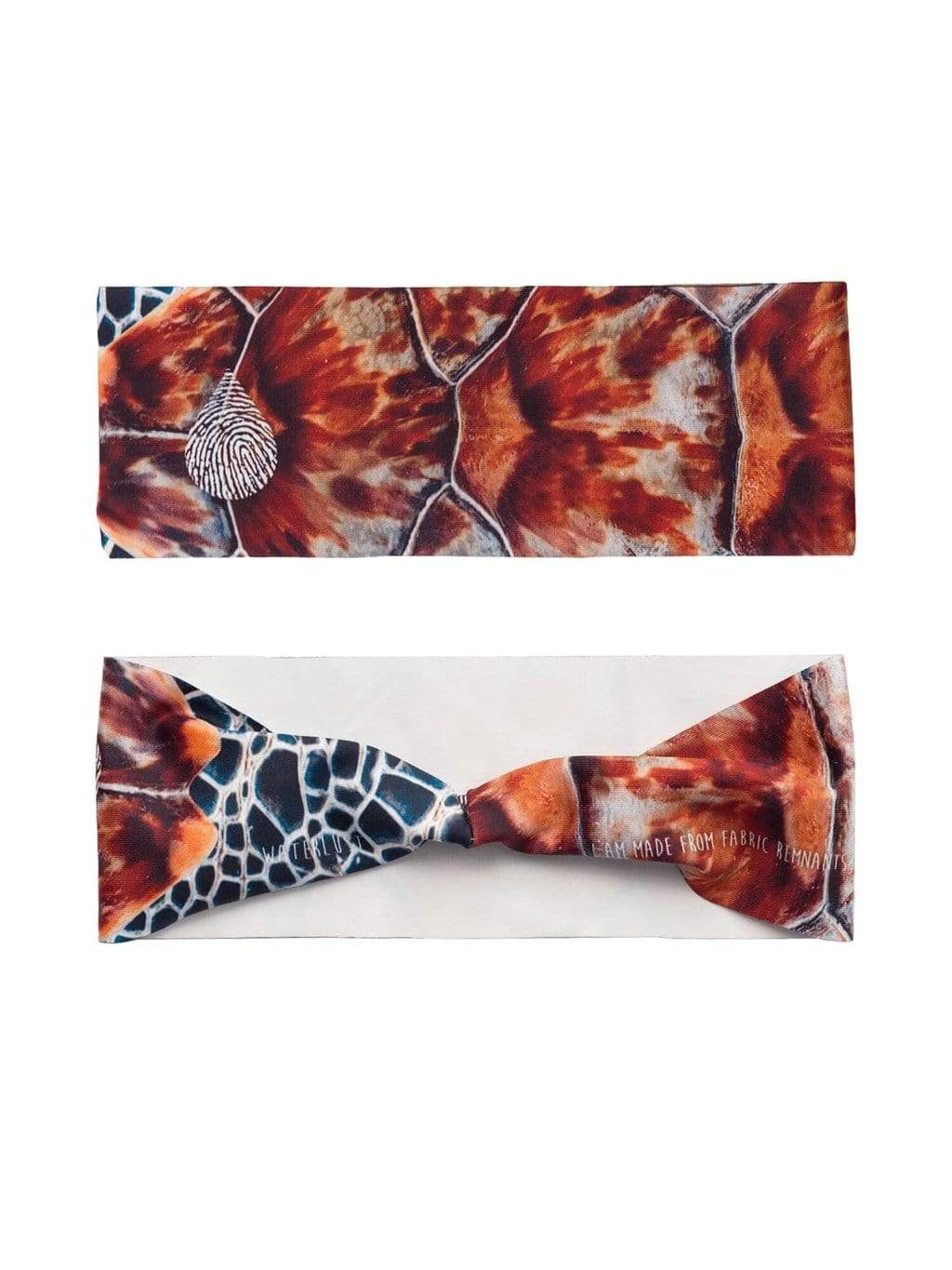 Waterlust Printed Headband Made From Pre-Consumer Waste Sea Turtle Survival