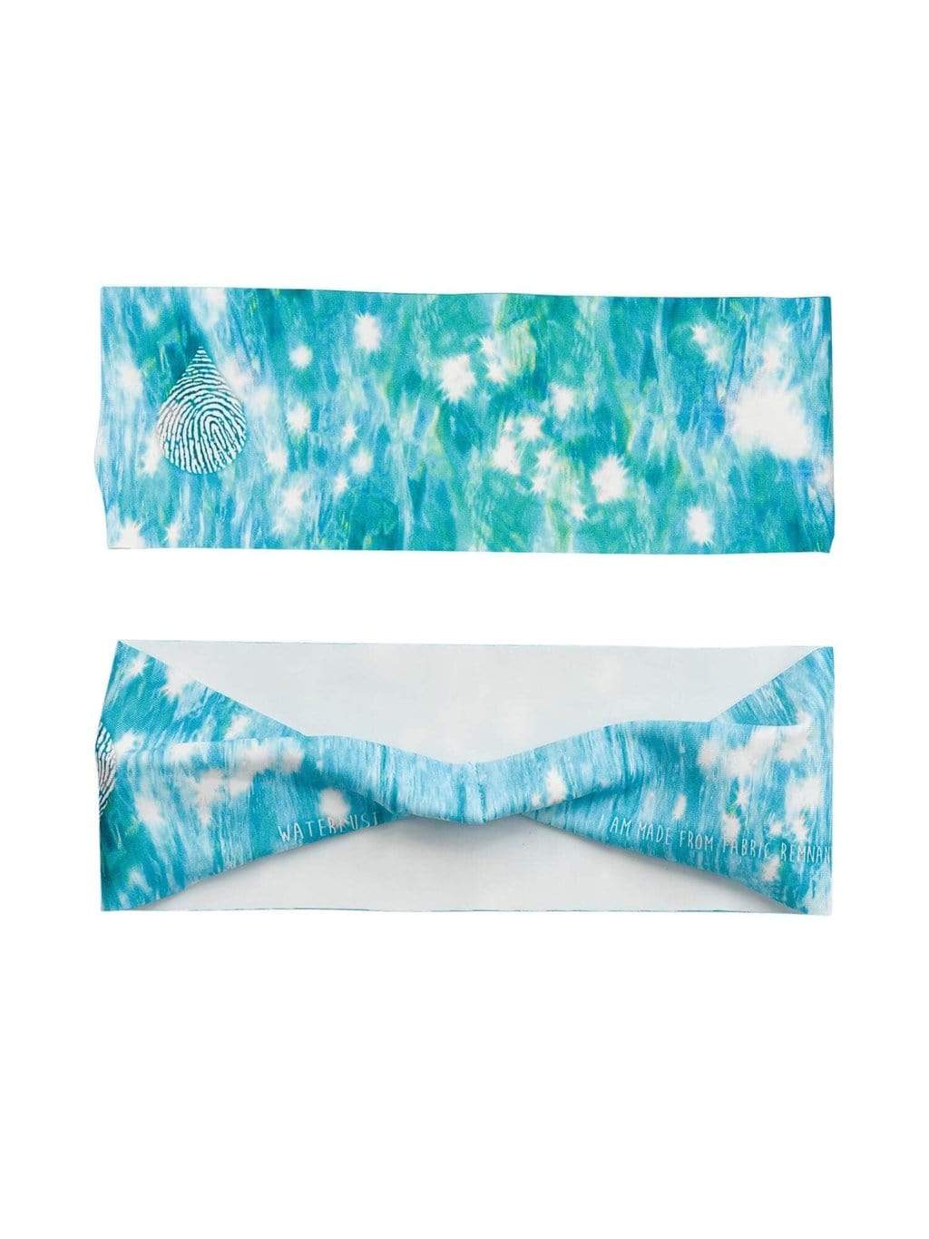 Waterlust Printed Headband Made From Pre-Consumer Waste Sun-Kissed Sea