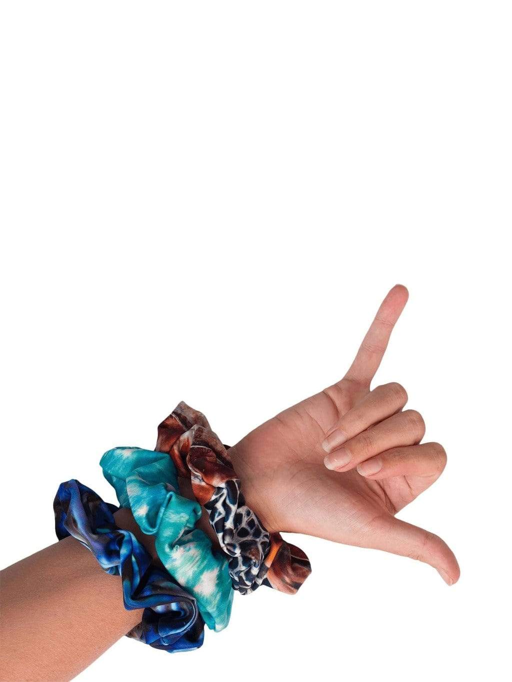 Waterlust Printed Scrunchie Made From Pre-Consumer Waste