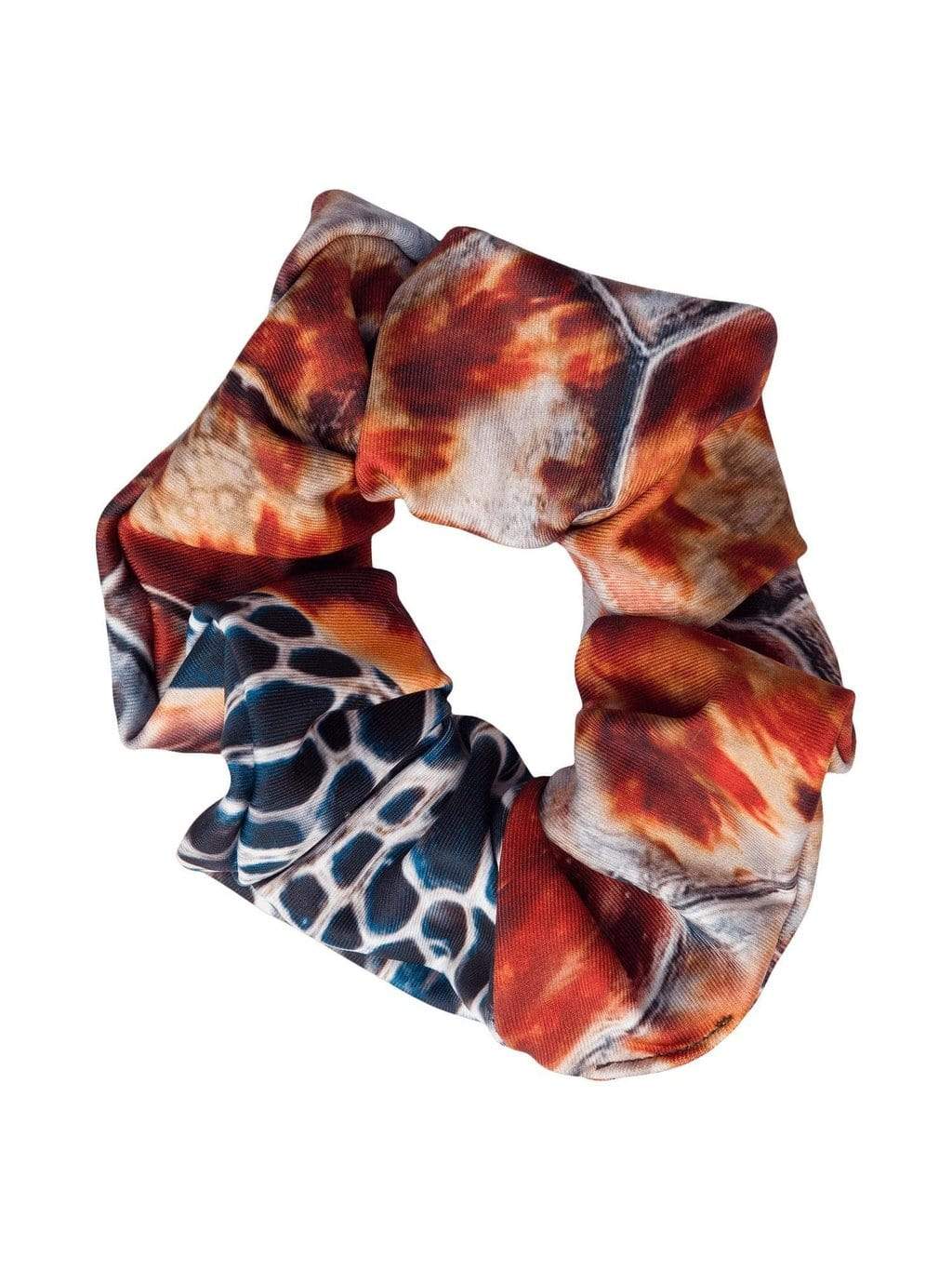 Waterlust Printed Scrunchie Made From Pre-Consumer Waste Sea Turtle Survival