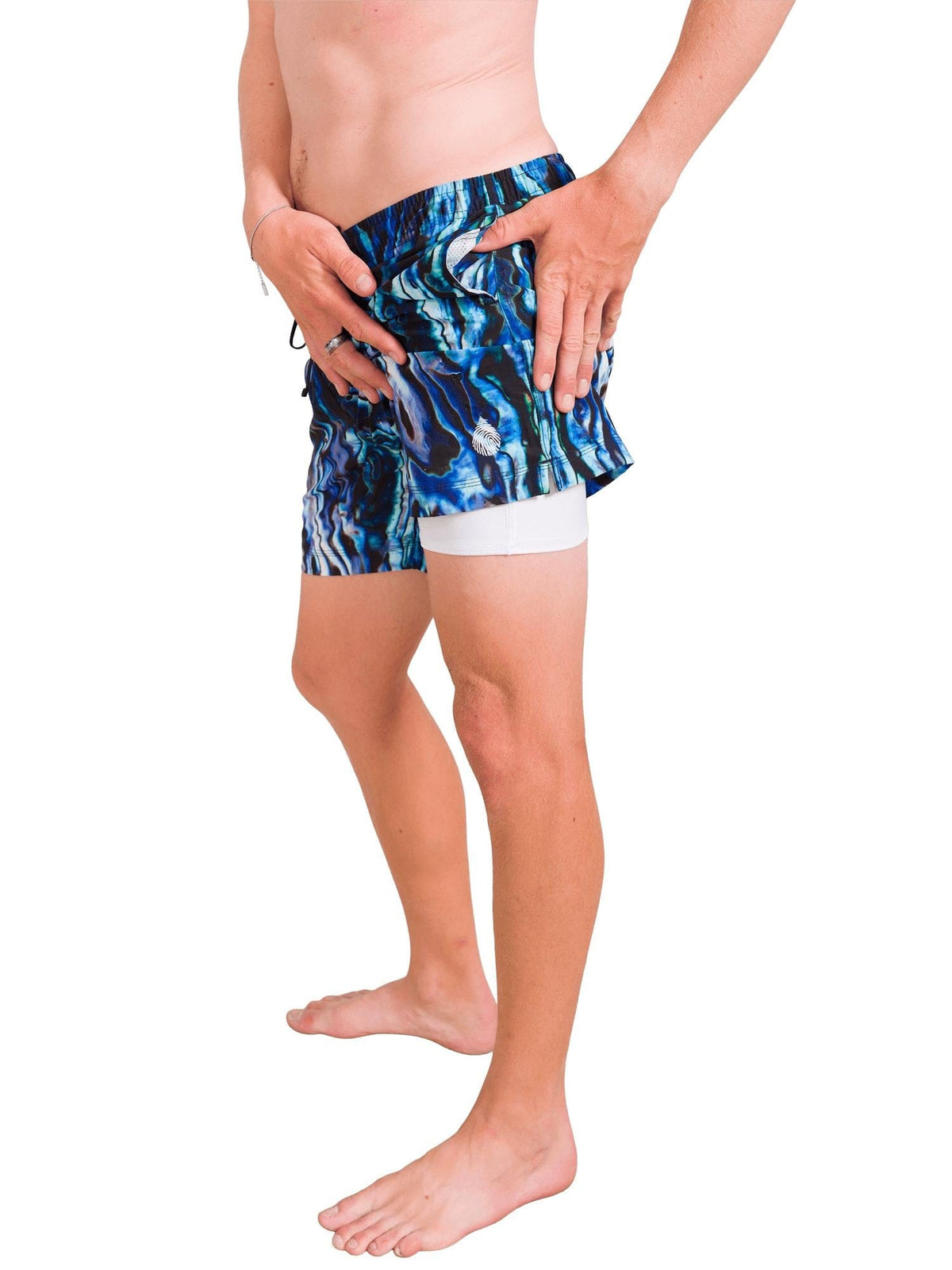 Model: These shorts have a built-in, lightweight, silky smooth 4-way stretch liner.
