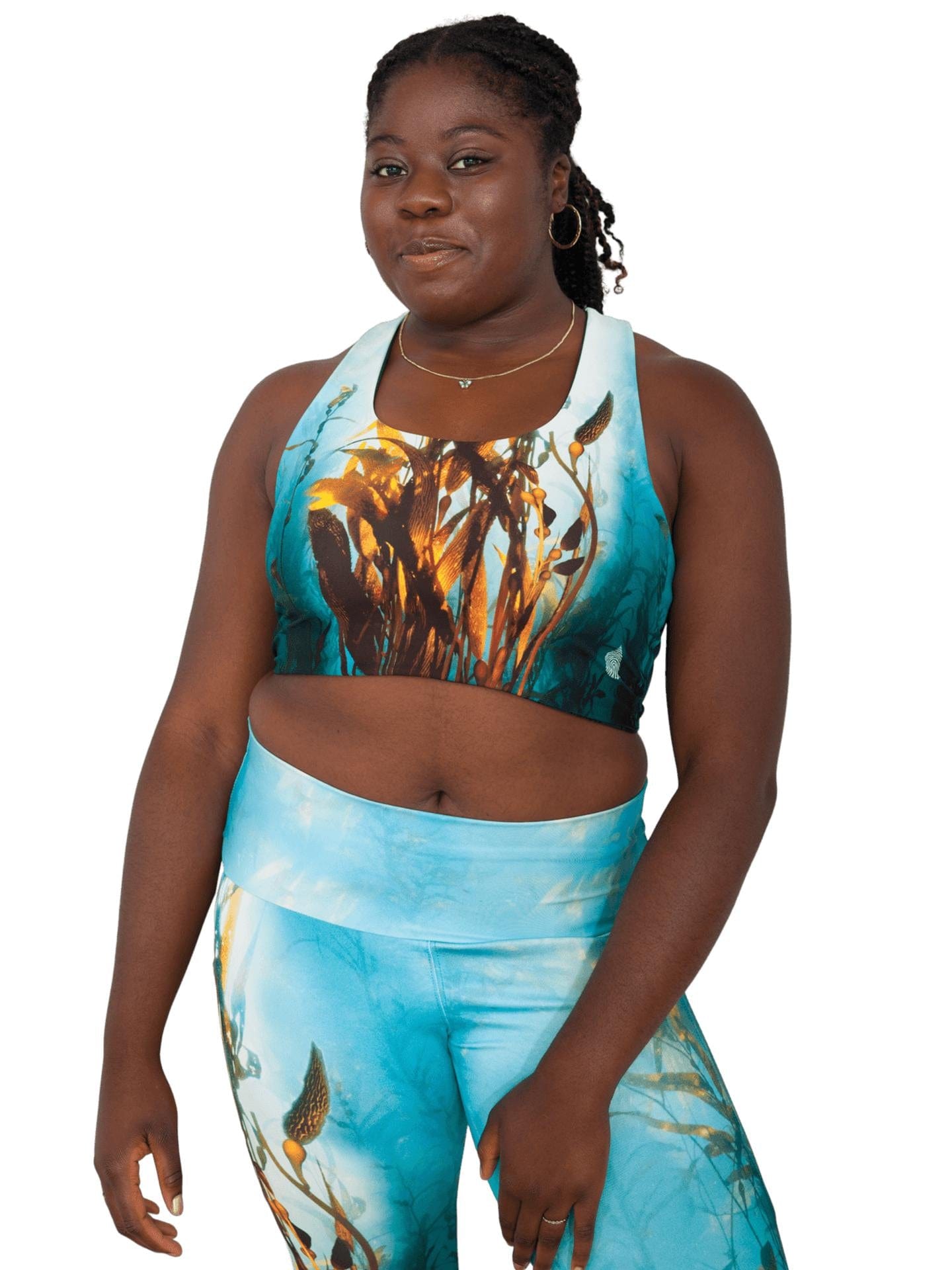 Kelp Forest Reversible Swim Top | UPF 50+ | Recycled