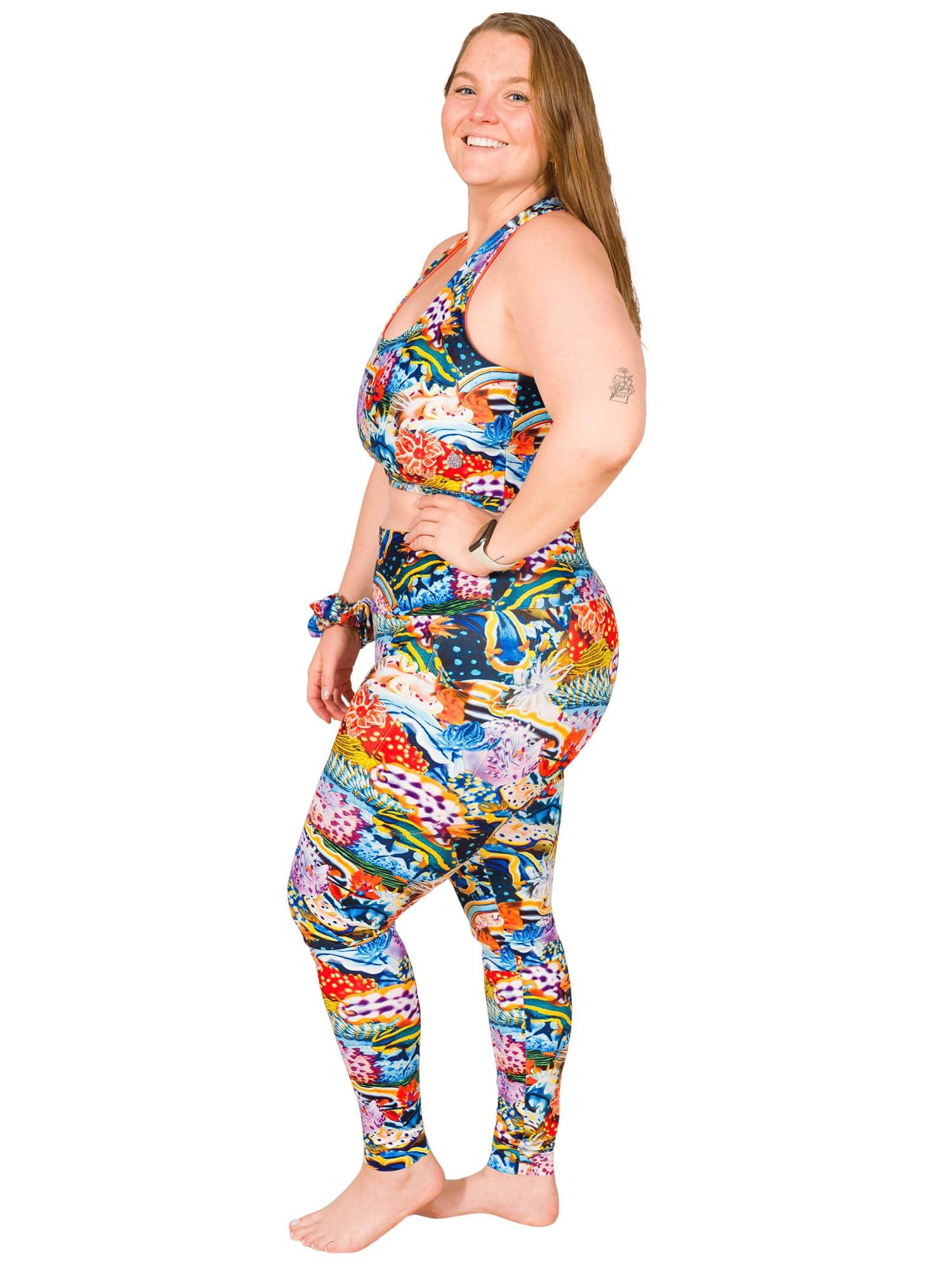 Nudibranch Swim Leggings | UPF 50+ | Recycled
