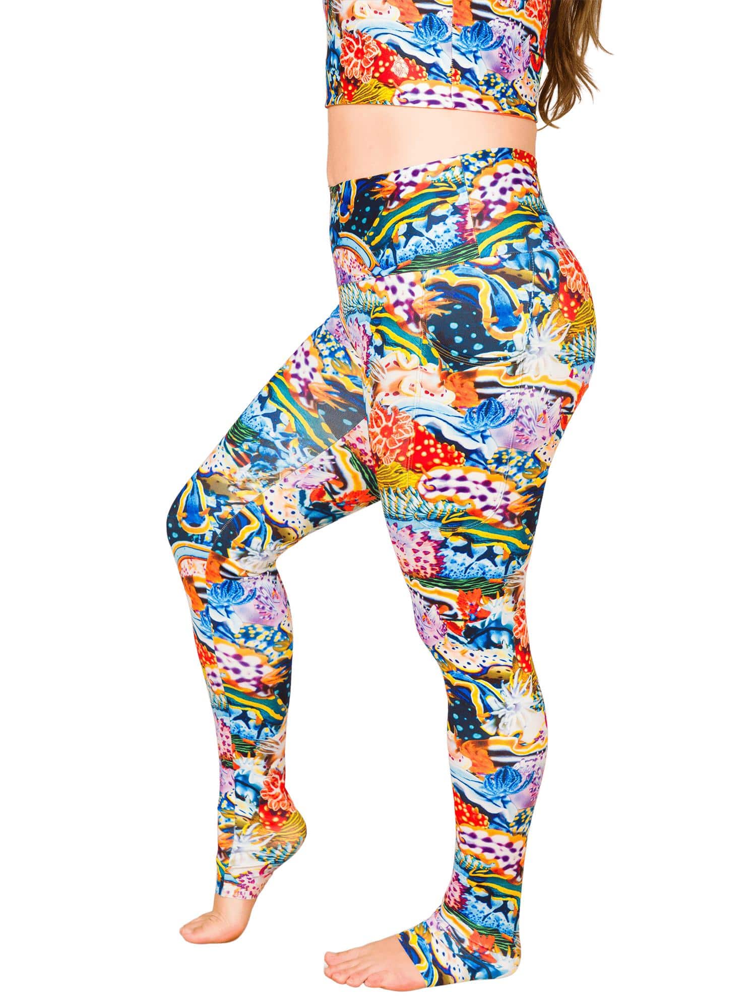 プランソニエ　スタイルナビ　ウルトラ Nudibranch Swim Leggings | UPF 50+ | Recycled