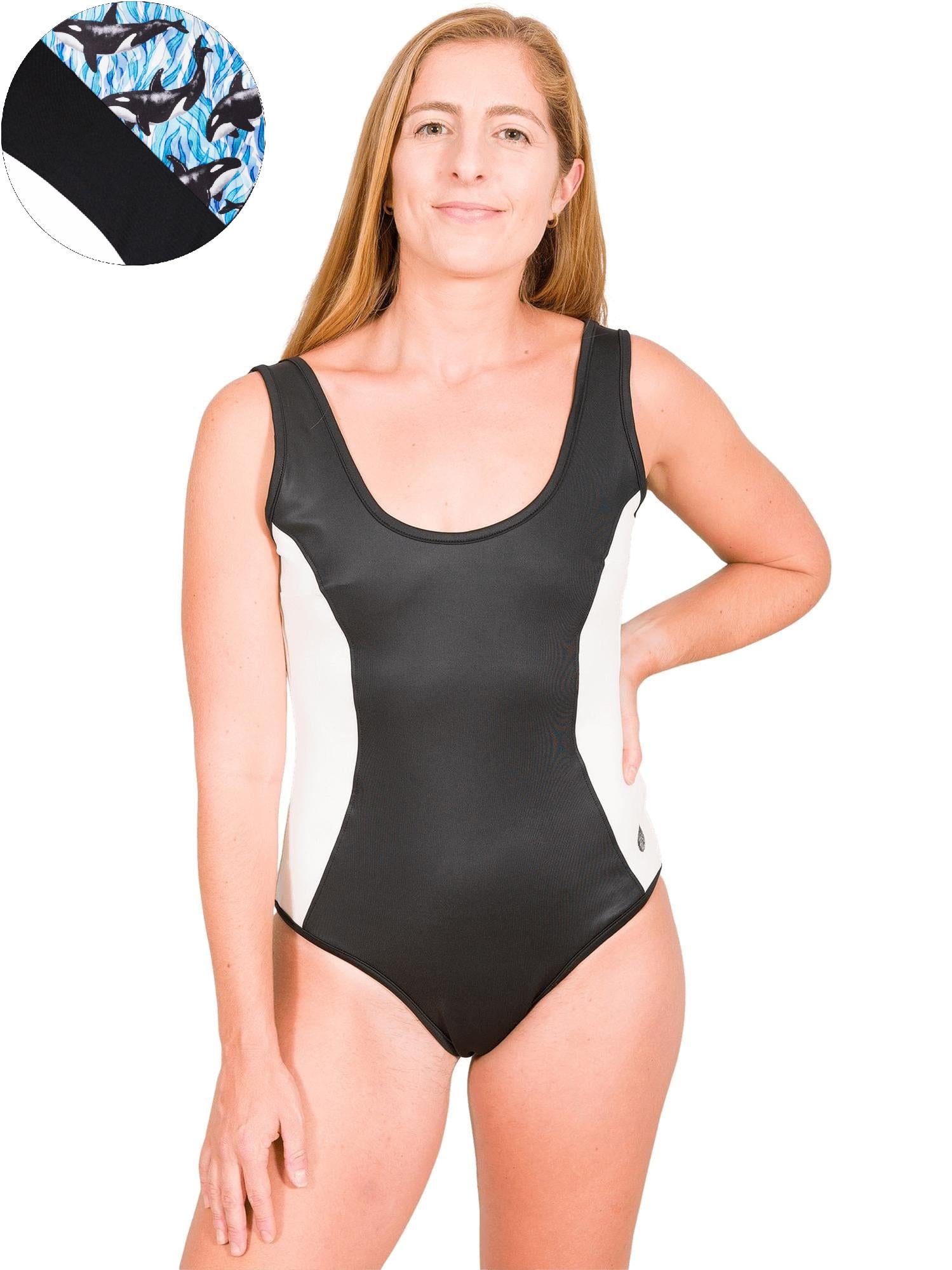 Model: Allyson is a coral biologist. She is 5’4”, 145lbs, 34C and is wearing a size M.