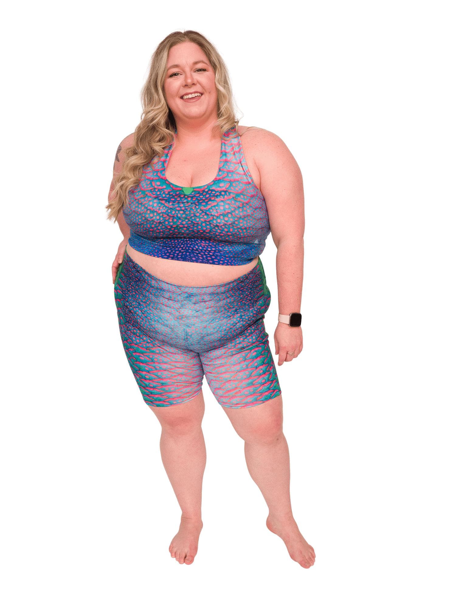 Plus size clearance mermaid shorts