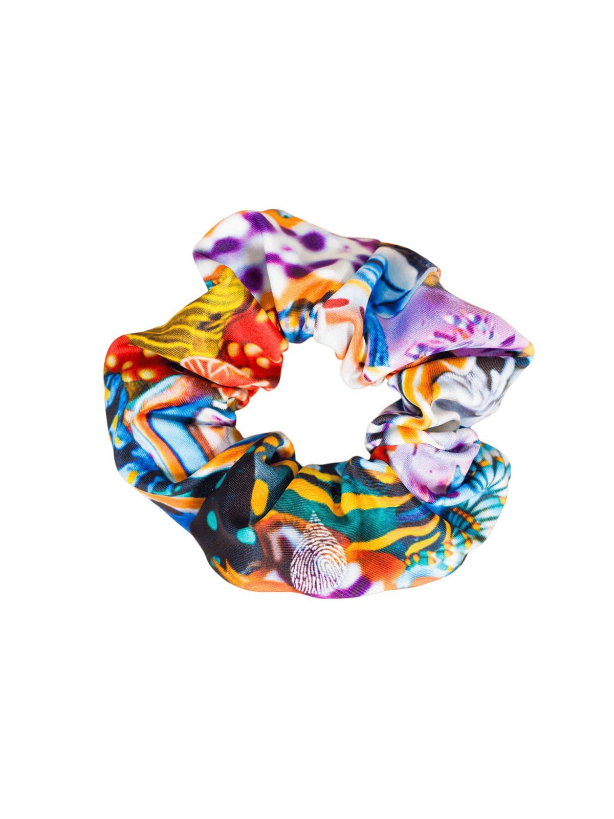Recycled Scrunchie Made From Pre-Consumer Waste