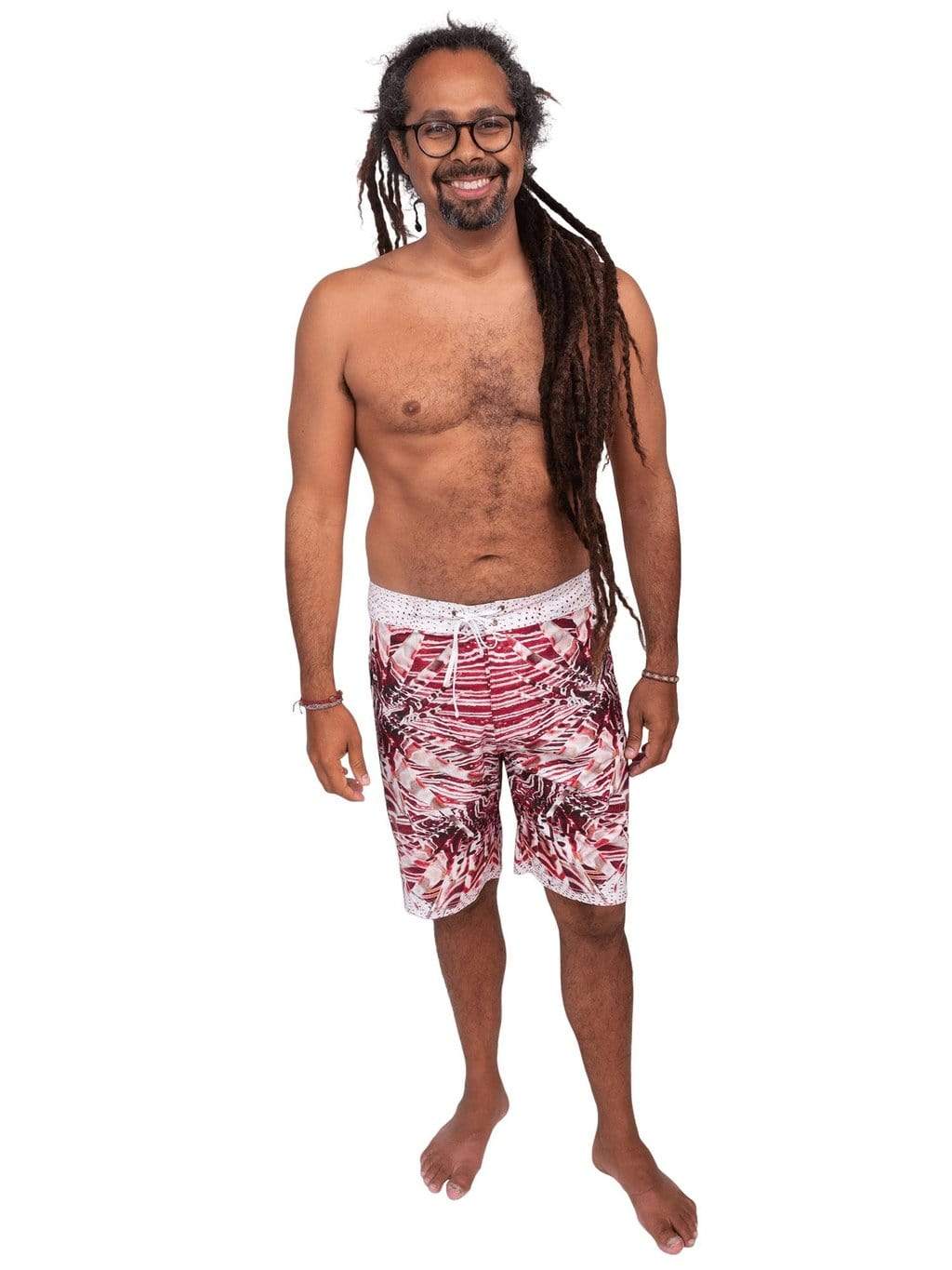 Model: Rolando is a seascape and fisheries ecologist. He is 5’9”, 190 lbs and is wearing a 33.