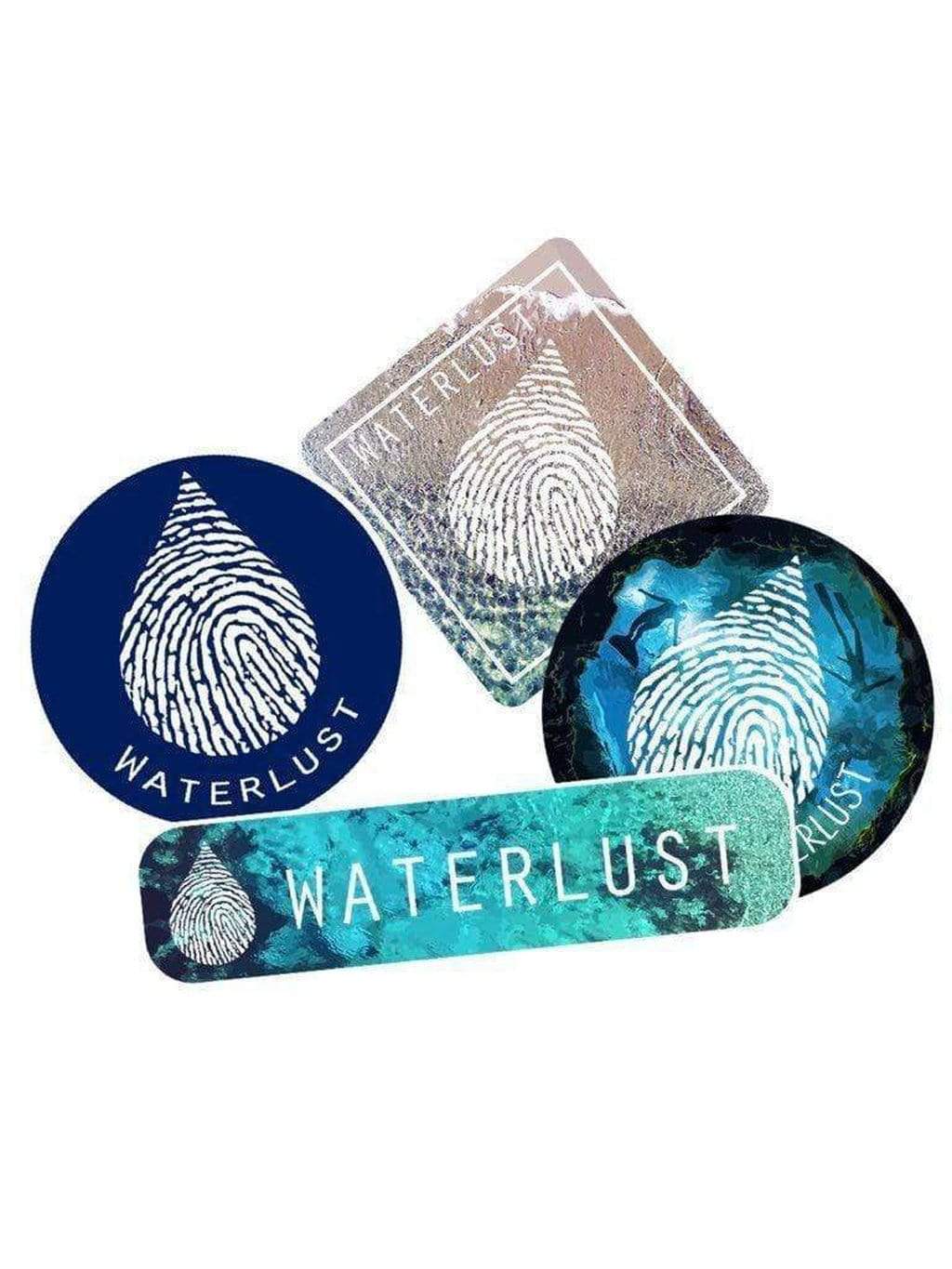 Waterlust Logo Sticker Bundle