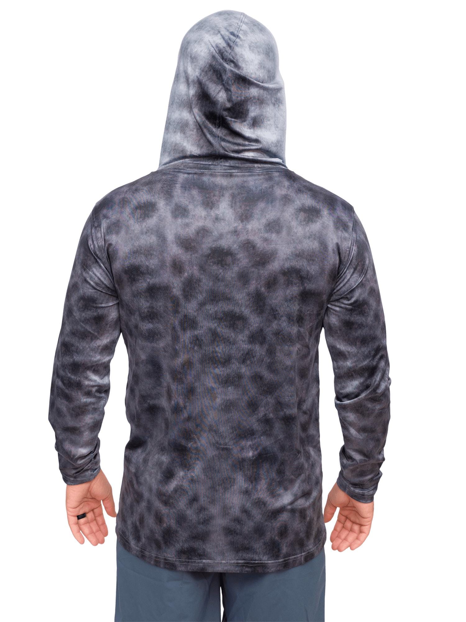 Men's Tiger Shark Printed Sun Shirt | Swim | Dive Skin | Surf | UPF 50+ | male [M] | Recycled Polyester/Spandex