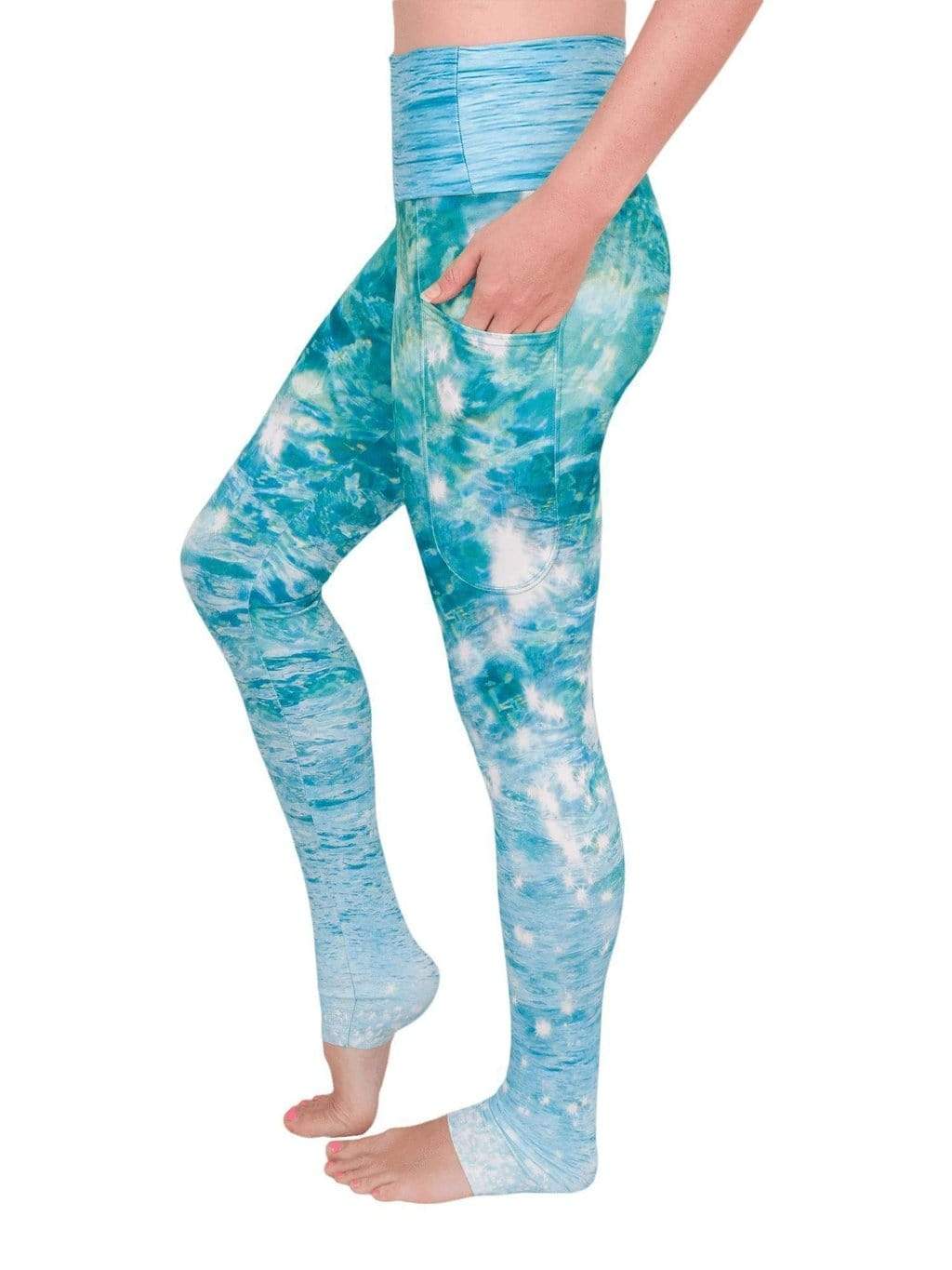 Sea Life Leggings, Womens High Waisted Workout Pants, Printed Leggings–  Obsessed Merch