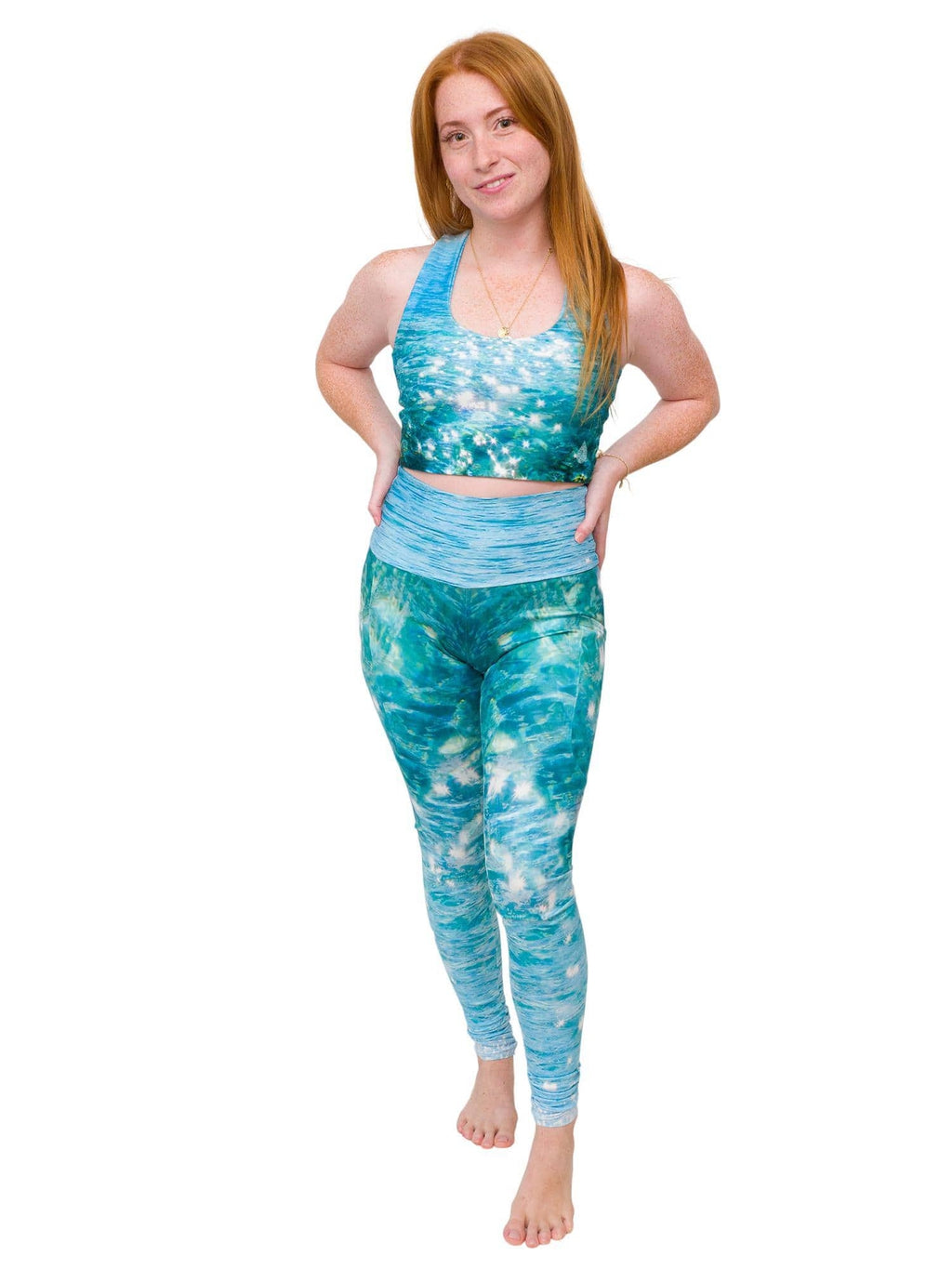 Web Shield - Women's Yoga Leggings - Cameron Creations Ltd.