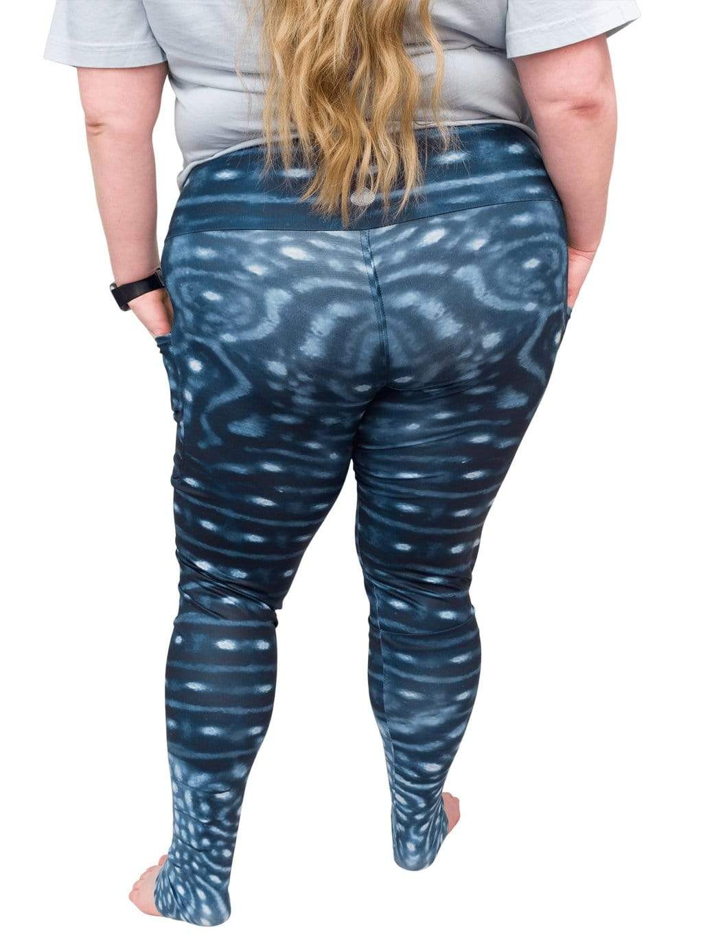 Whale Shark Leggings | Swim | SCUBA Dive | Surf | SUP | UPF 50+